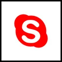 Free Skype Social Media Icon