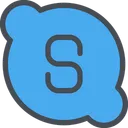 Free 스카이프 스카이프 로고 소셜 미디어 아이콘