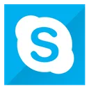 Free Skype Social Media Communication Icon