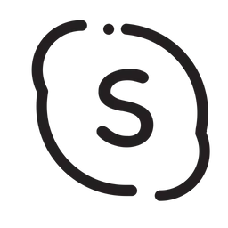 Free Skype Logo Ícone