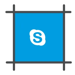 Free Skype Logo Icono