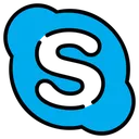 Free Skype Social Network Social Media Icon