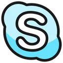 Free Logo Skype Streamline Ultimate Icône