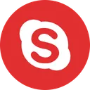 Free Skype Social Media Icon