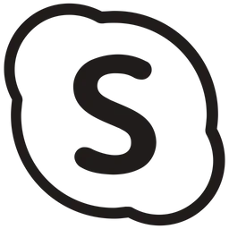 Free Skype Mono Logo Icon