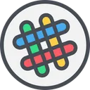 Free Slack Slack Logo Social Media Icon