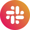 Free Slack Social Media Communication Icon