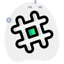 Free Slack Hash Icon