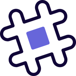 Free Slack Hash Logo Icon