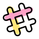 Free Slack Hash Social Logo Social Media Icon