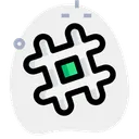 Free Slack Hash Icon