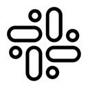 Free Slack Communication Collaboration Icon