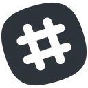 Free Slack Plain Icon