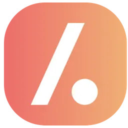 Free Slash dot Logo Icon
