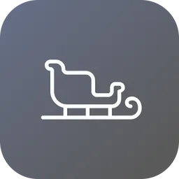 Free Sled  Icon