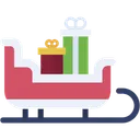 Free Sled Sleigh Christmas Icon