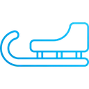 Free Sled Sledge Sleigh Icône