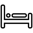 Free Sleeping Bed Bedroom Icon