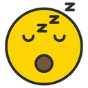 Free Sleeping Face  Icon