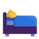 Free In Bed Color Icon