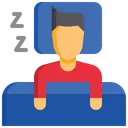 Free Sleeping Time Sleeping Hour Schedule Icon
