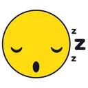 Free Sleepy Emoji Emotion Icon