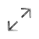 Free Slide Arrow Direction Icon