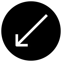 Free Slide-arrow-left-down  Icon