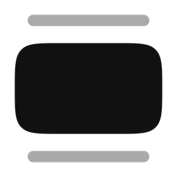 Free Slider minimalistic horizontal  Icon