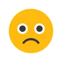 Free Slightly Frowning Face Emotion Emoticon Icon