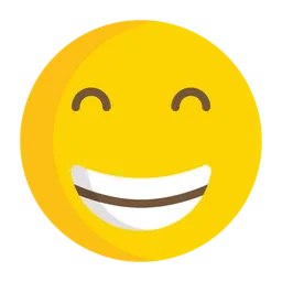 Free Grinning Face With Smiling Eyes Emoji Icon