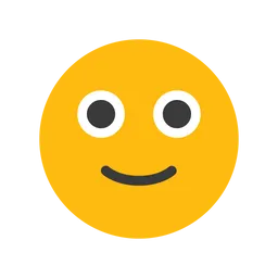 Free Slightly Smiling Face Emoji Icon