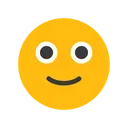 Free Slightly Smiling Face Emotion Emoticon Icon