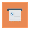 Free Bill Invoice Checkout Icon