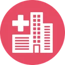 Free Smart City Hospital Icon