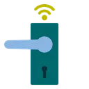 Free Smart Door Door Smart Icon