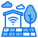 Free Farm Wifi Smart Farm Icon