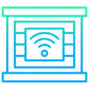 Free スマートガレージ、ガレージ、テクノロジー アイコン