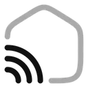 Free Smart Home Home Wifi Icon