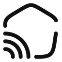Free Smart Home Angle Icon