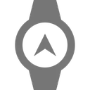 Free Smart Watch Circle Icon