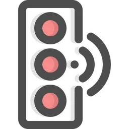 Free Smart Traffic Signal  Icon
