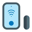 Free Smart Window Sensor Security House Icon