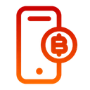 Free Smartphone Bitcoin Smartphone Mobile Icon