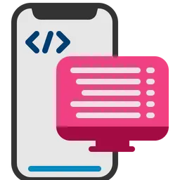 Free Smartphone coding  Icon