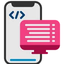 Free Markup Programming Script Icon