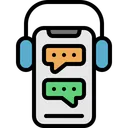 Free Smartphone-Konversation  Icon