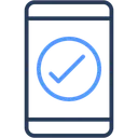 Free Smartphone Done Verified Icon