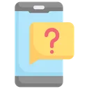Free Smartphone Question Sign  Icon
