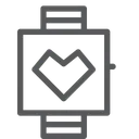 Free Smartwatch Favorite Heart Icon